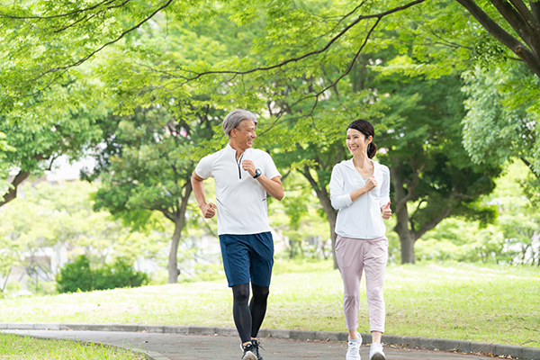 10年、20年先を考えて、健康寿命を延ばします